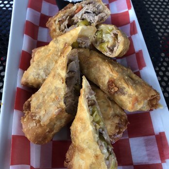 Old Republic Kitchen + Bar - Cheesy beef egg rolls - New American Near Me - Elgin, Illinois Old Republic Kitchen + Bar - Cheesy beef egg rolls - New American Near Me - Elgin, Illinois