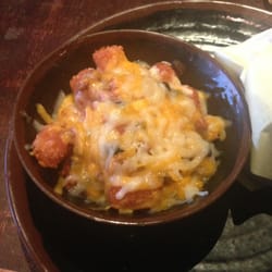 Chili cheese tater tots!