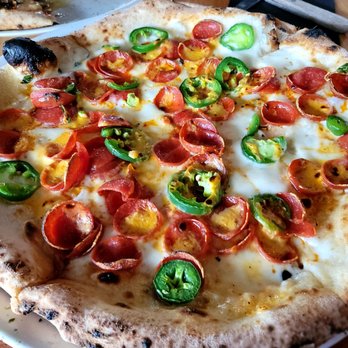 Cane Rosso - Straight Fire with pepperoni instead of mushrooms - Pizza Near Me - Fort Worth, Texas Cane Rosso - Straight Fire with pepperoni instead of mushrooms - Pizza Near Me - Fort Worth, Texas