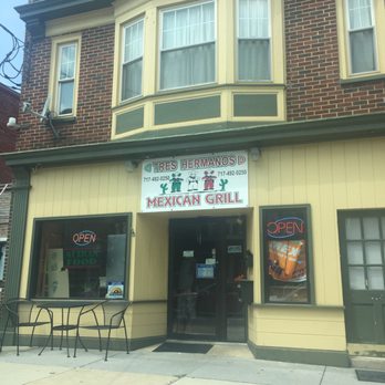Tres Hermanos - Front of restaurant. Yum! - Mexican Near Me - Mount Joy, Pennsylvania Tres Hermanos - Front of restaurant. Yum! - Mexican Near Me - Mount Joy, Pennsylvania