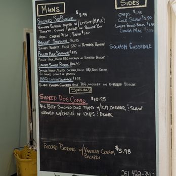 Three Little Birds Smokehouse - Menu - Smokehouse Near Me - Chickasaw, Alabama
