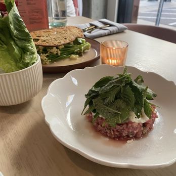Dario - Beef tartare and flowing cauliflower - Italian Near Me - Minneapolis, Minnesota