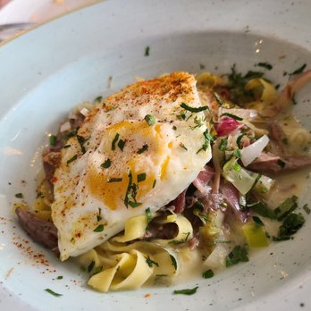 La Vie - Duck carbonara - Cocktail Bars Near Me - Washington, DC, District of Columbia