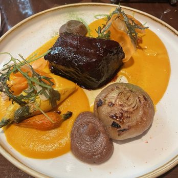 Tiffins Restaurant - Tamarind-braised Short Rib - New American Near Me - Lake Buena Vista, Florida Tiffins Restaurant - Tamarind-braised Short Rib - New American Near Me - Lake Buena Vista, Florida