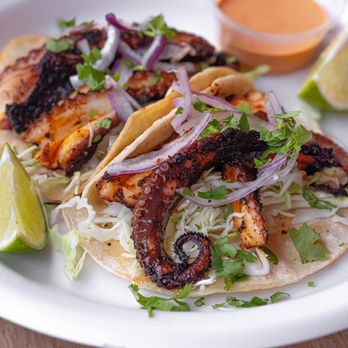 SaborCito - Pulpo Taco (Tender Octopus Taco) - Mexican Near Me - Santa Ana, California SaborCito - Pulpo Taco (Tender Octopus Taco) - Mexican Near Me - Santa Ana, California