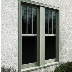 Golden State Windows - Marvin casement with simulated middle bar to immediate a double hung