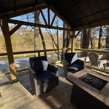 A Tiny House Resort - Outside, gazebo, gas fire table waterfront - Resorts Near Me - South Cairo, New York A Tiny House Resort - Outside, gazebo, gas fire table waterfront - Resorts Near Me - South Cairo, New York