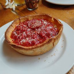 Pepperoni personal deep dish
