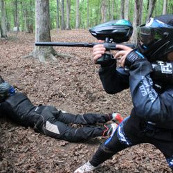 Boss Paintball Fields - This guy is serious