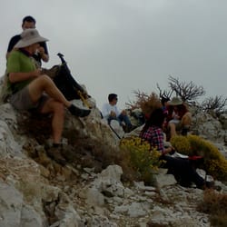 Etiwanda Peak Hike - Etiwanda Peak on a cloudy day