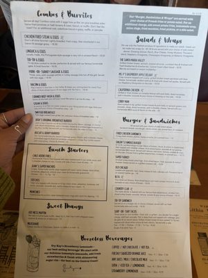 Menu photo 3 Kay's Country Kitchen Orcutt, CA