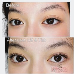 TJ Brows & Lashes - Lash Lift & Tint