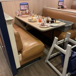IHOP - Dirty table the whole time we were in there. Around 45min-1hour