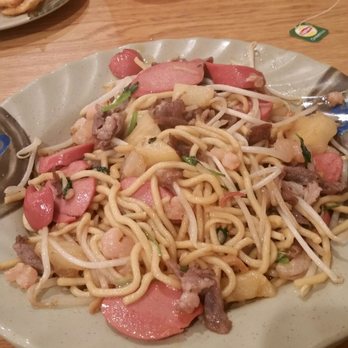 Gobi Mongolian Grill - Turkey sausage, lamb, shrimp, pineapple, noodles, and hot oil - Mongolian Near Me - Pleasanton, California