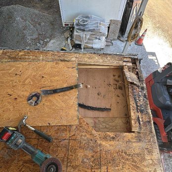 Dc Rv Roof Repair - Soft wood cut out and replaced - RV Repair Near Me