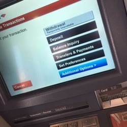 Bank of America - 1030 am and the aTM broken