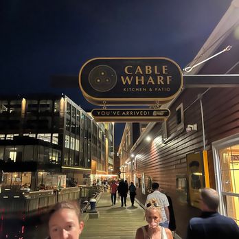 Cable Wharf - people walking along the boardwalk - Seafood Near Me - Halifax, Nova Scotia Cable Wharf - people walking along the boardwalk - Seafood Near Me - Halifax, Nova Scotia