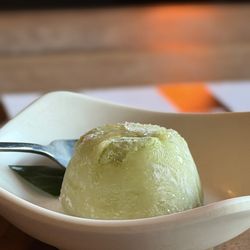 Ichijiku Sushi - DineLA - Green tea mochi ice cream