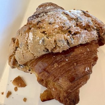 La La Land - Our fabulous cookie croissant. It was amazing. - Cafes Near Me - Plano, Texas