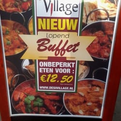 Desi Village - Bord buiten.