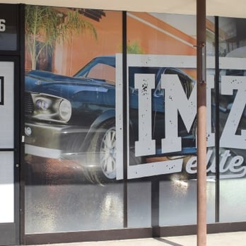 Imzz Elite - Store Front Window Wrap - Motorcycle Repair Near Me - Fullerton, California Imzz Elite - Store Front Window Wrap - Motorcycle Repair Near Me - Fullerton, California