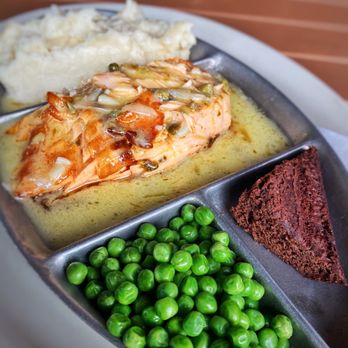 Howley's Restaurant - Salmon TV dinner - Diners Near Me - West Palm Beach, Florida Howley's Restaurant - Salmon TV dinner - Diners Near Me - West Palm Beach, Florida