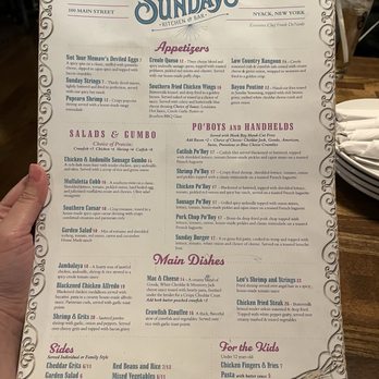 Sundays Kitchen & Bar - Cajun/Creole Near Me - Nyack, New York