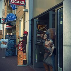 Dean's Fine Cigars - "Every day above earth is a good day" - Hemingway (or maybe Scarface)