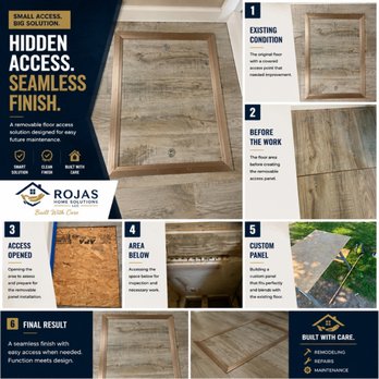 Rojas Home Solutions - Hidden access - General Contractors Near Me - Carmel, Indiana Rojas Home Solutions - Hidden access - General Contractors Near Me - Carmel, Indiana