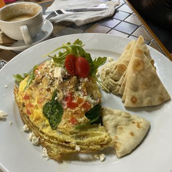 Latin Gyros - Veggie omelet with delicious tasty hummus - Greek Near Me - Luquillo, Puerto Rico Latin Gyros - Veggie omelet with delicious tasty hummus - Greek Near Me - Luquillo, Puerto Rico