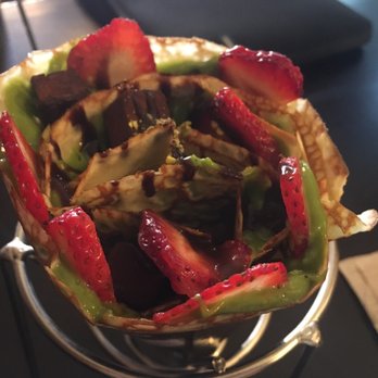 T-swirl Crepe - #5 Matcha Chocolate Truffles $7.25 - Desserts Near Me - Astoria, New York