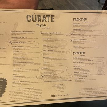 Cúrate - Tapas Bars Near Me - Asheville, North Carolina