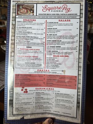 Menu photo 5 Square Peg Pizzeria Glastonbury Glastonbury, CT