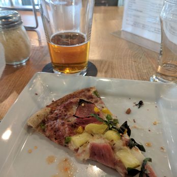 Thornapple Brewing - The Hawaiian pizza and Cloud Ride IPA - Breweries Near Me - Grand Rapids, Michigan