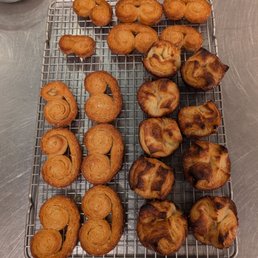 Kouign amann and palmiers