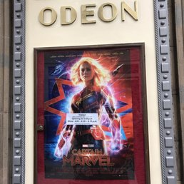 March 6th, 2019 - Watching the opening to "Captain Marvel" in Florence!