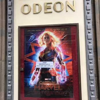 Odeon - March 6th, 2019 - Watching the opening to "Captain Marvel" in Florence! - Cinema Near Me - Florence, FI