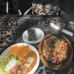 Fajita platter. Fajita platter.