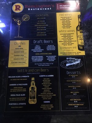 Menu photo 4 Remingtons Restaurant Beltsville, MD