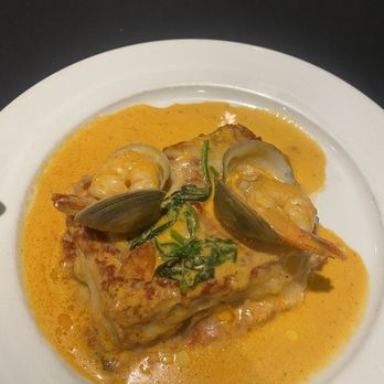 Mia Bella Trattoria - Seafood Lasagna - Italian Near Me - Houston, Texas