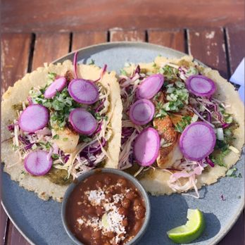 peasants FEAST - Rockfish tacos - American Near Me - Solvang, California