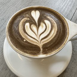 hojicha latte
