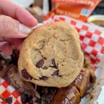 Bark'n BBQ - Chocolate chip cookie - Barbeque Near Me - Santa Clara, California