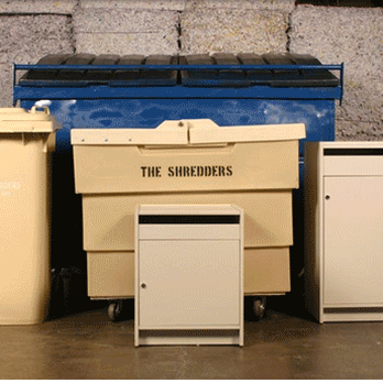 The Shredders - The Shredders provides locked bins to secure your documents. We offer two sizes of console bins, a 16-gallon and a 45-gallon .We also offer - Shredding Services Near Me - Pomona, California