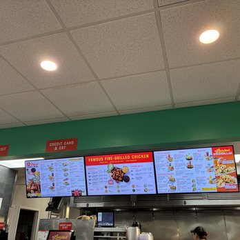 El Pollo Loco - Menu and front of restaurant - Fast Food Near Me - Sunnyvale, California