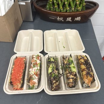 Luau Grill - 5 different sushi tacos - Barbeque Near Me - Thousand Oaks, California Luau Grill - 5 different sushi tacos - Barbeque Near Me - Thousand Oaks, California