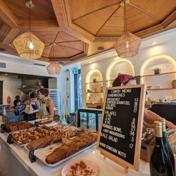 Romi’s - At the counter, baked goods and lunch menu