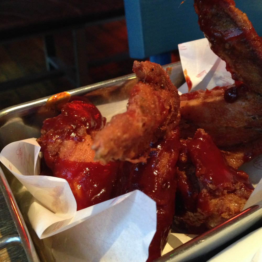 BBQ chicken wings