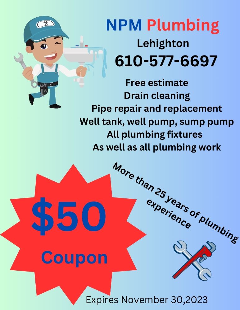 Slide of NPM Plumbing