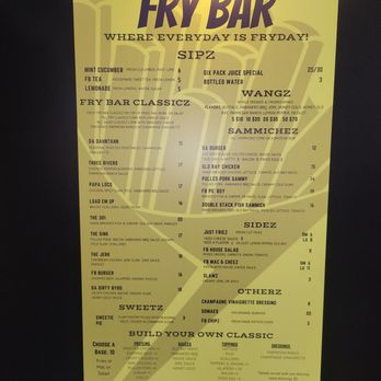 Fry Bar - Menu of fresh and beautifully crafted Yinzer comfort foods! - Fast Food Near Me - Pittsburgh, Pennsylvania